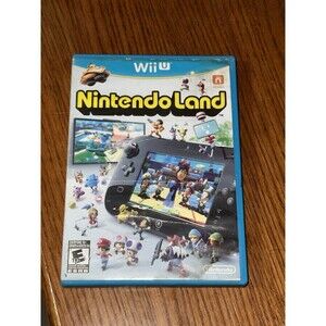 Nintendo Land Wii U 2012 Disc Only Tested Working Launch Title Party Game